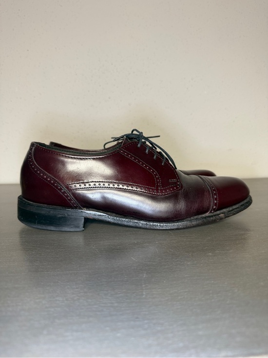 Vintage Dexter Burgundy Leather Cap Toe Oxfords Dress Shoes 8.5 M Oxford main image 7
